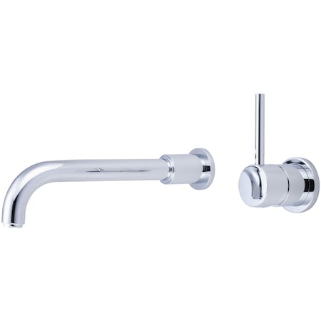 Pioneer Industries Single Handle Bathroom Wall Mount Vessel Filler, Wallmount, Chrome 3MT800